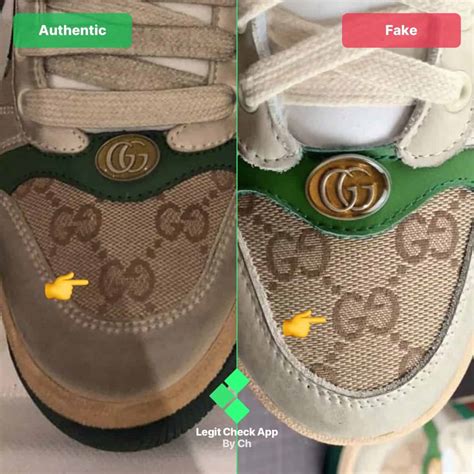 fake gucci shies|how to authenticate vintage Gucci.